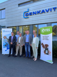 Contract signing between GITES GmbH and Denkavit