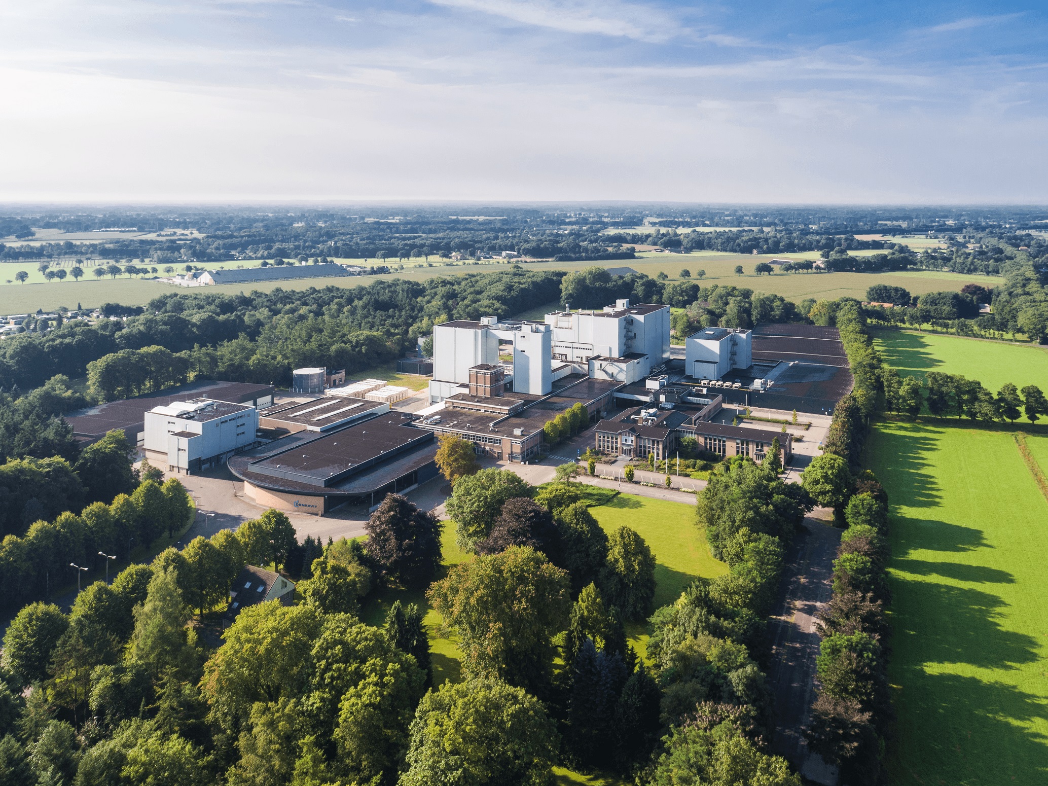 Denkavit factory from above